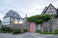 Gable roof landscape