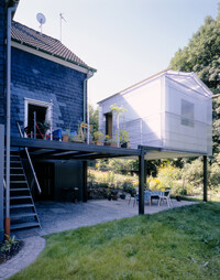 Terrasse im Sommer