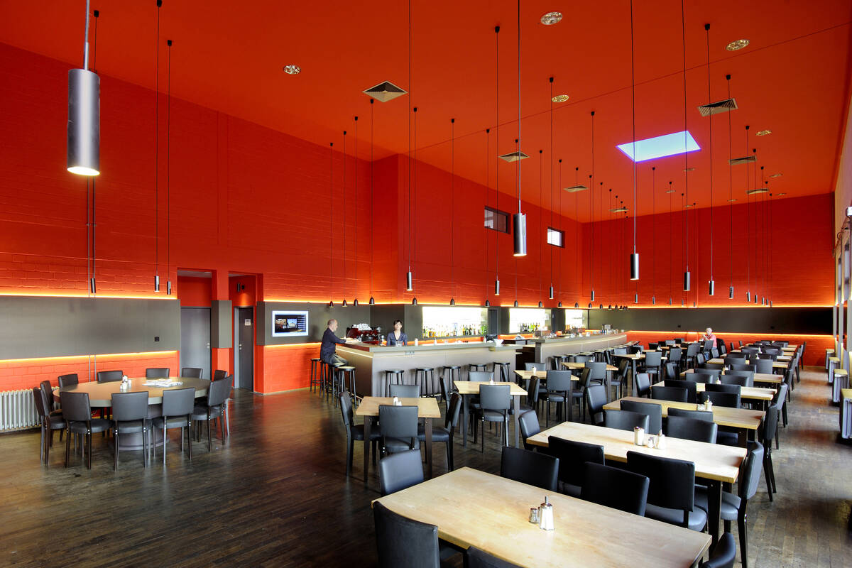 resto rouge /// Gestaltung eines Kino-Restaurants